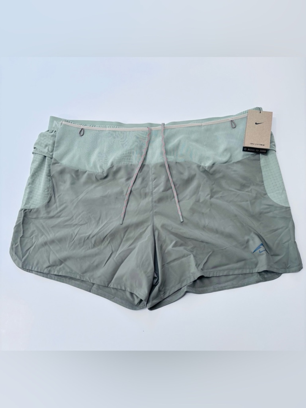 Nike Trail Dri-FIT ADV Shorts Green XXL 5” Running Gym